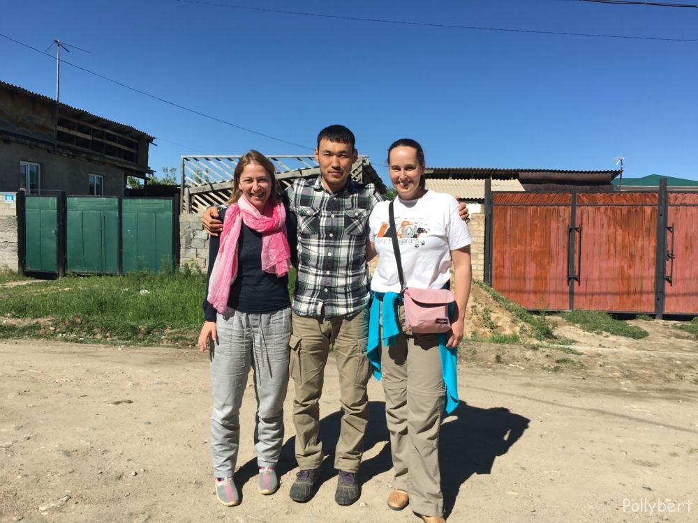 Pollybert, Tilek and Sylvia @Kyrgyzstan