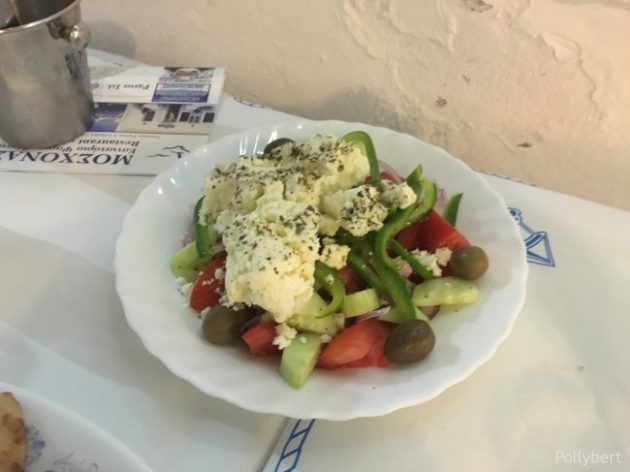 Greek salad @Naoussa
