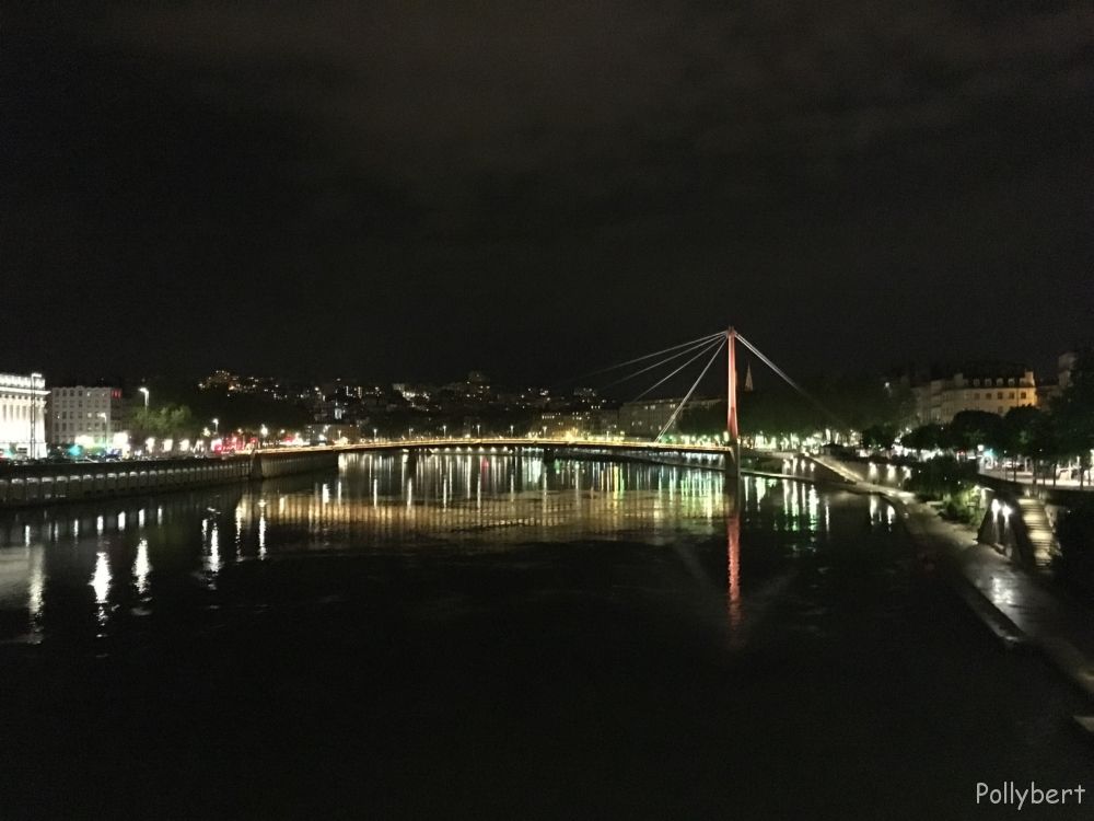 Saone by night @Lyon
