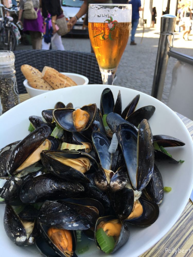 mussels in Bruges