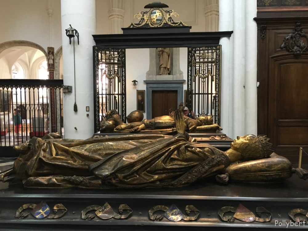 tombs of Mary of Burgundy and Charles the Bold @Bruges