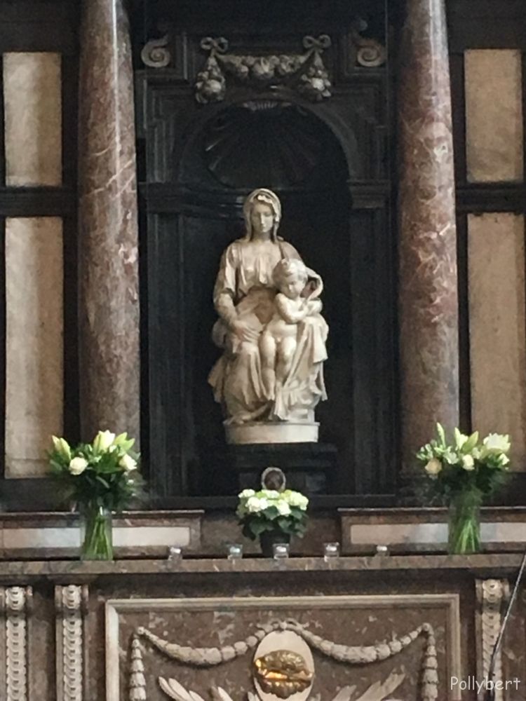 Madonna with child from Michelangelo @Bruges