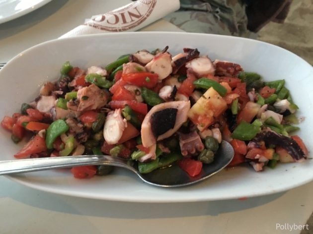 octopus salad @Nikolas Taverna