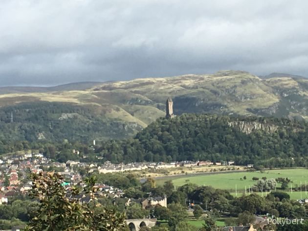 view on Wallace monument @Stirling